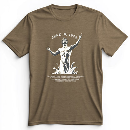 Dday Statue Premium Tee
