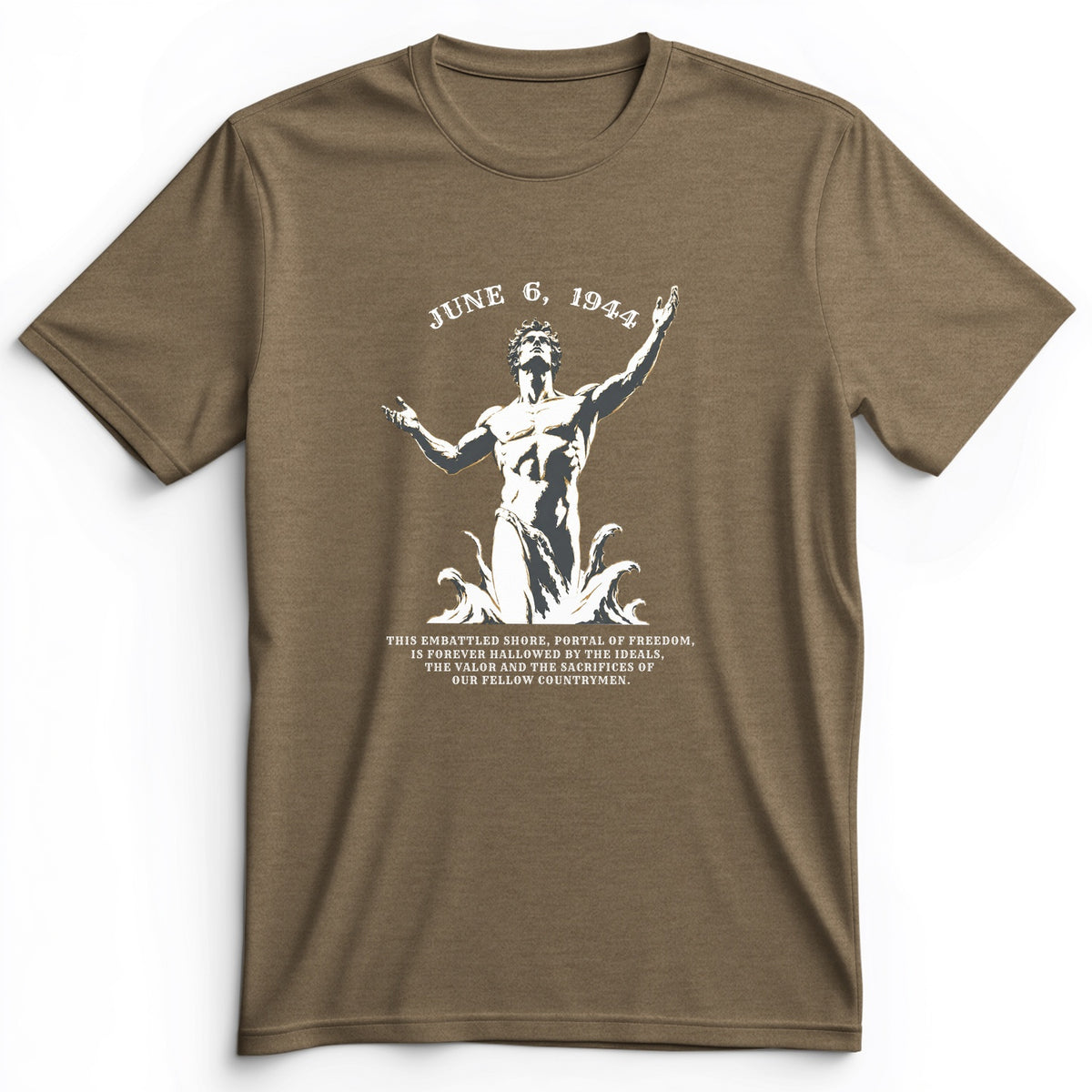 Dday Statue Premium Tee