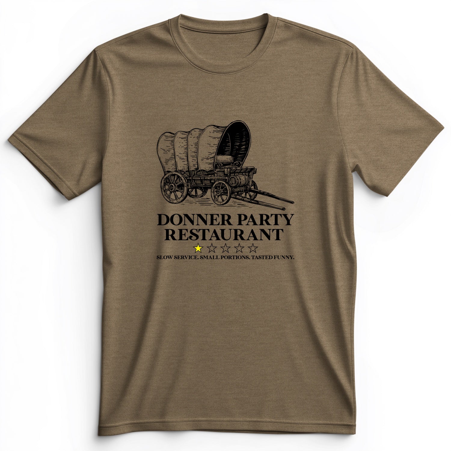 Donner Party Restaurant Review Premium Tee