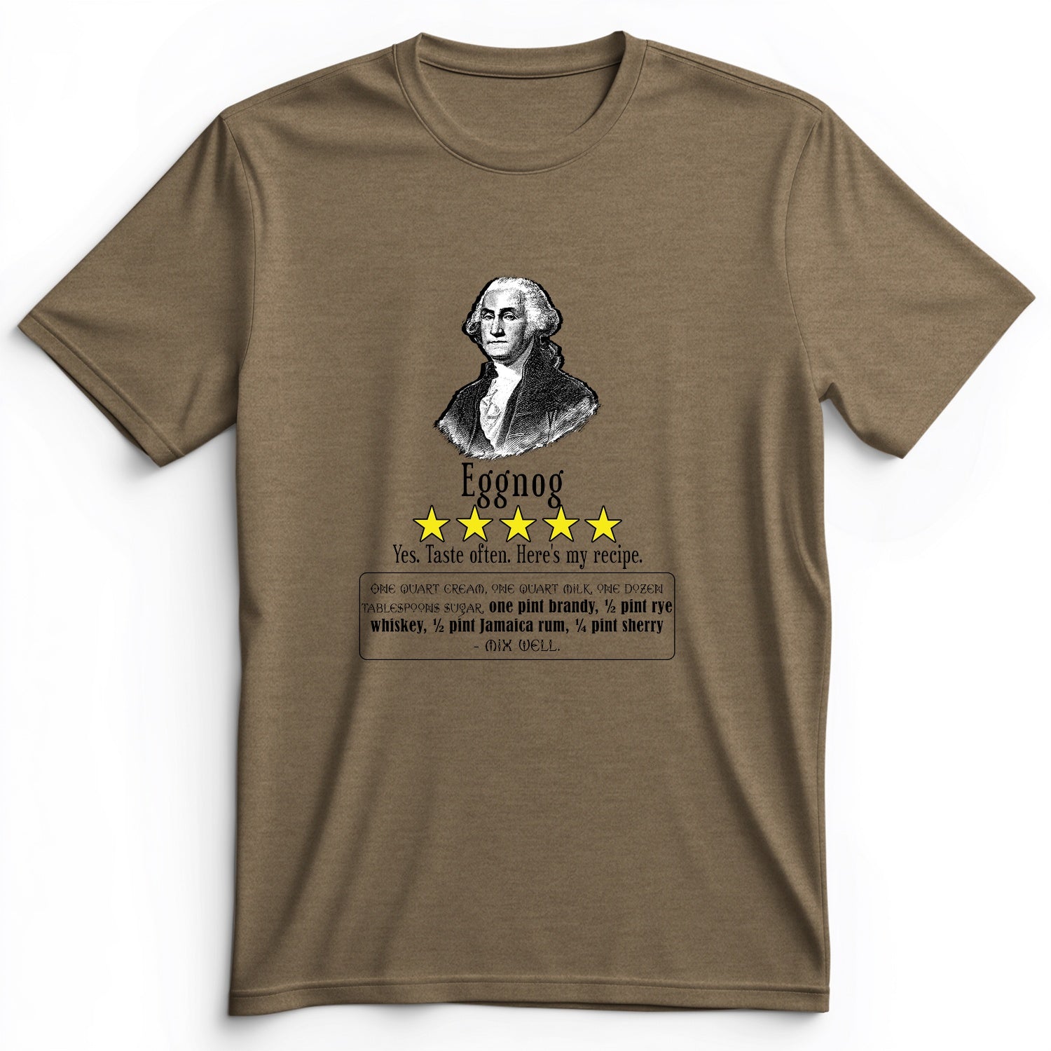 Eggnog George Washington Premium Tee