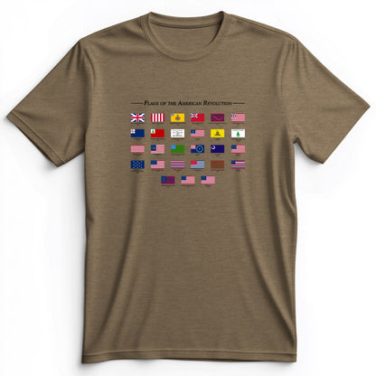 Flags Of The Revolution Premium Tee