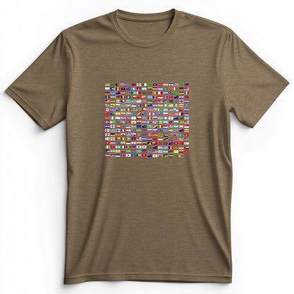 Flags of the World Premium Tee