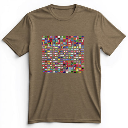 Flags of the World Premium Tee