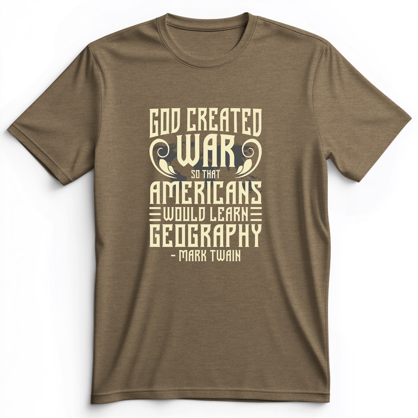 God Created War Premium Tee