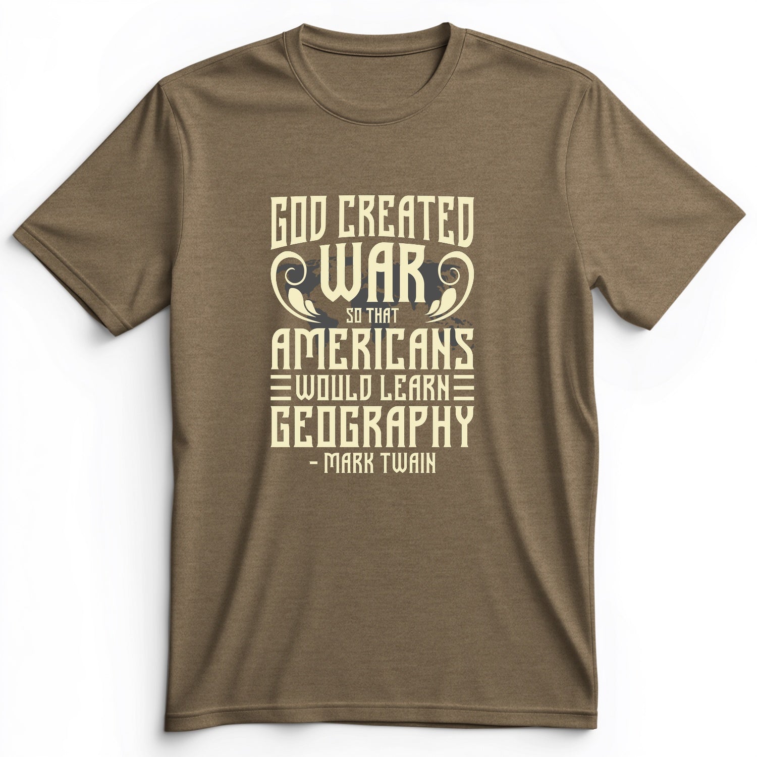 God Created War Premium Tee