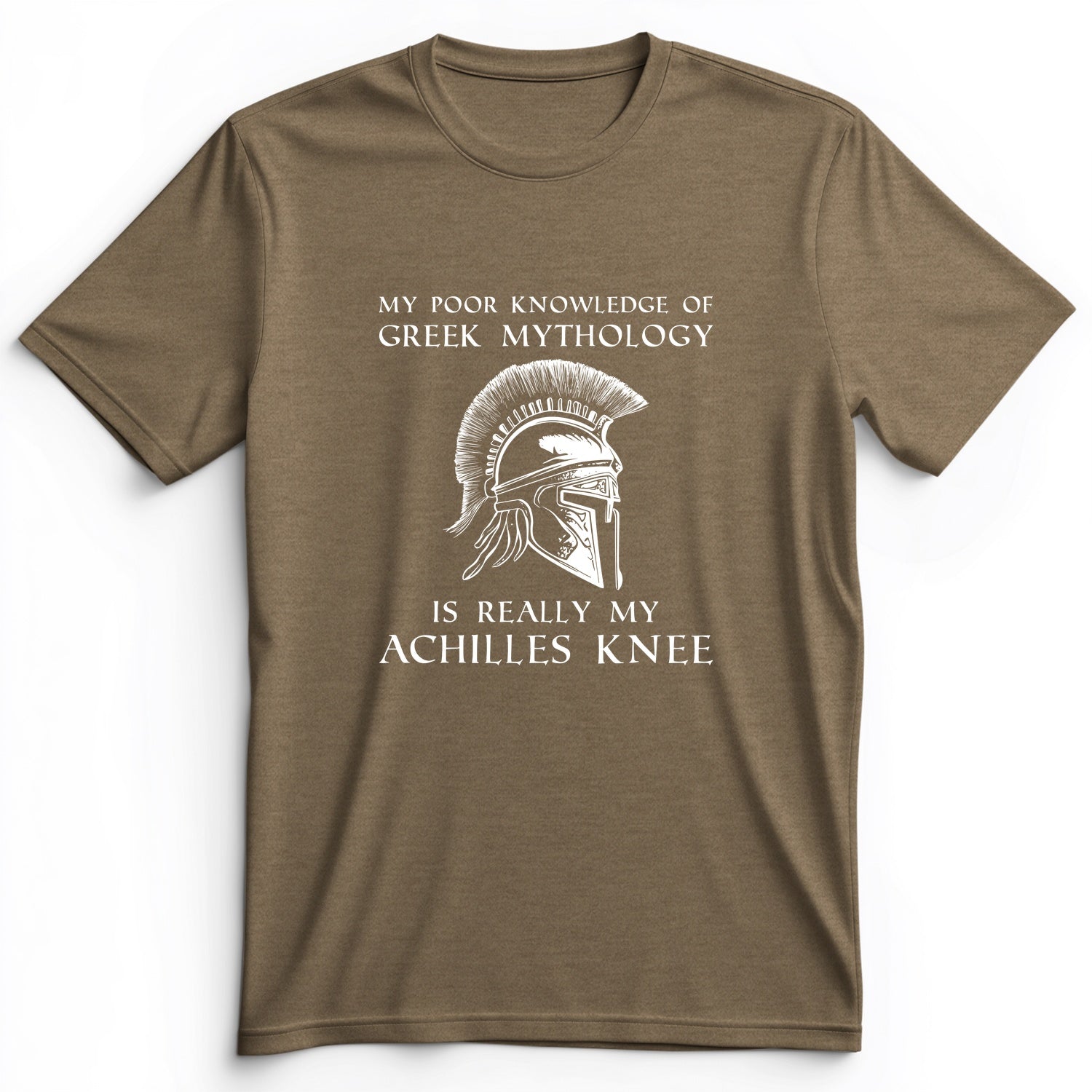 Greek Mythology Achilles Knee Premium Tee