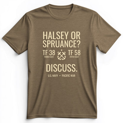 Halsey or Spruance Discuss Premium Tee