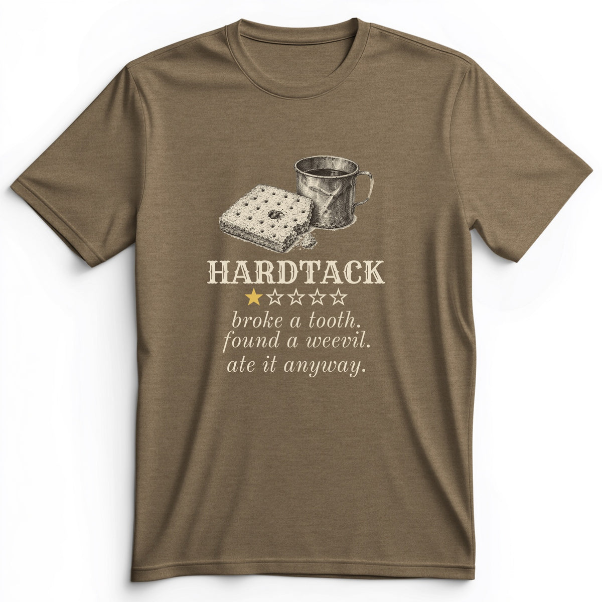 Hardtack One Star Review Premium Tee