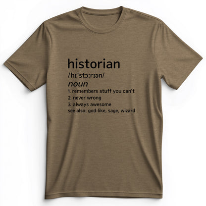 Historian Defined Premium Tee