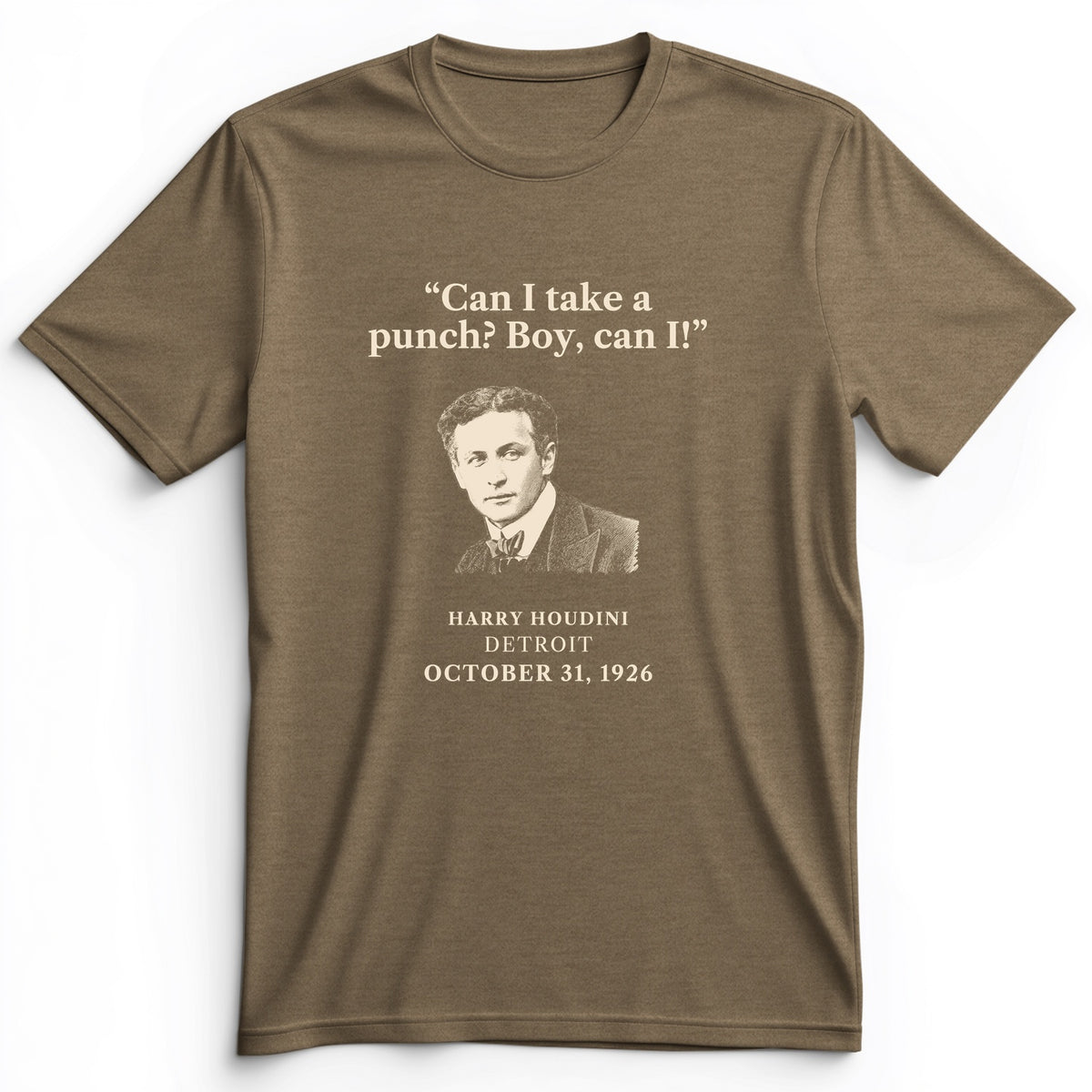 Houdini Can I Take A Punch Premium Tee
