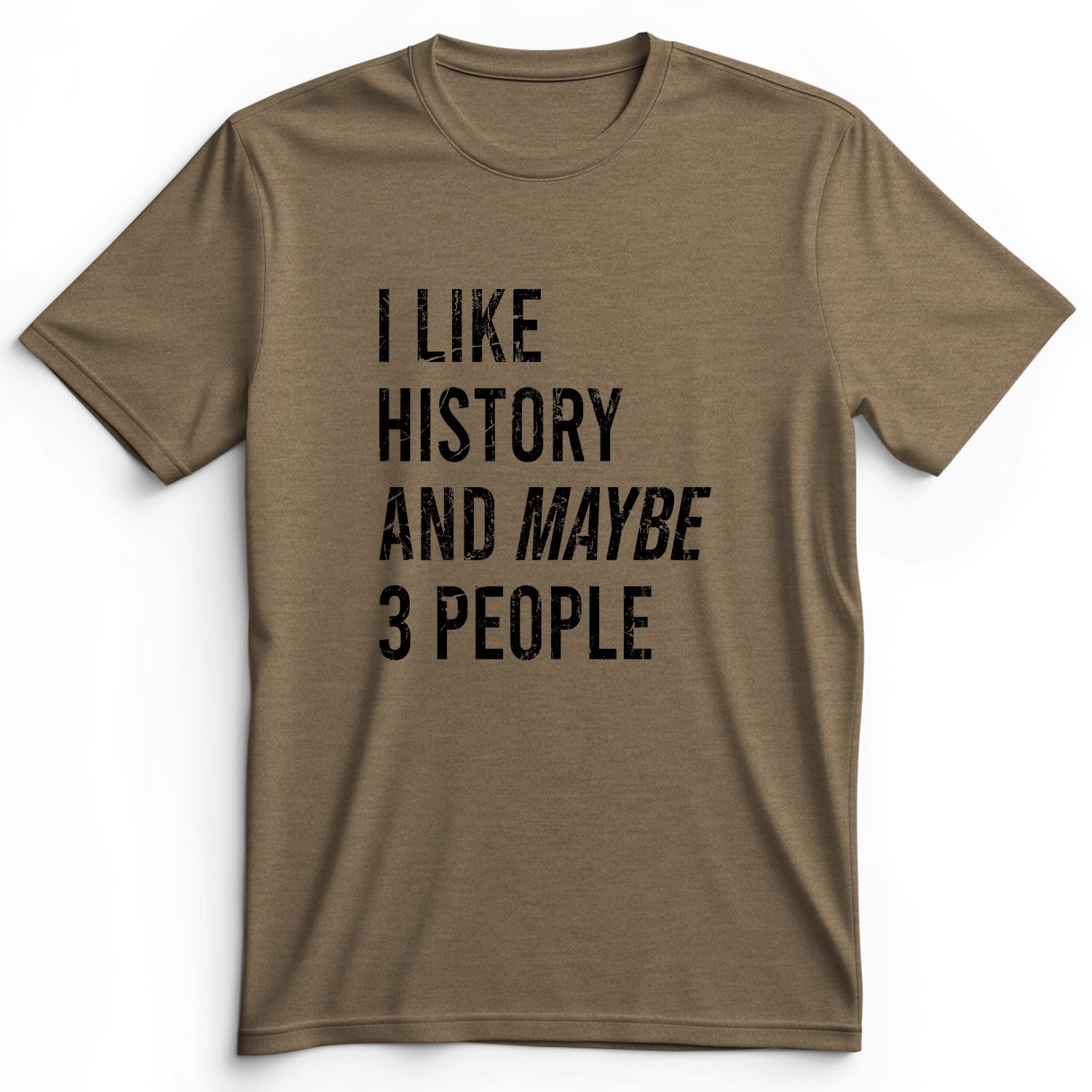 I Like History And Maybe 3 People Premium Tee