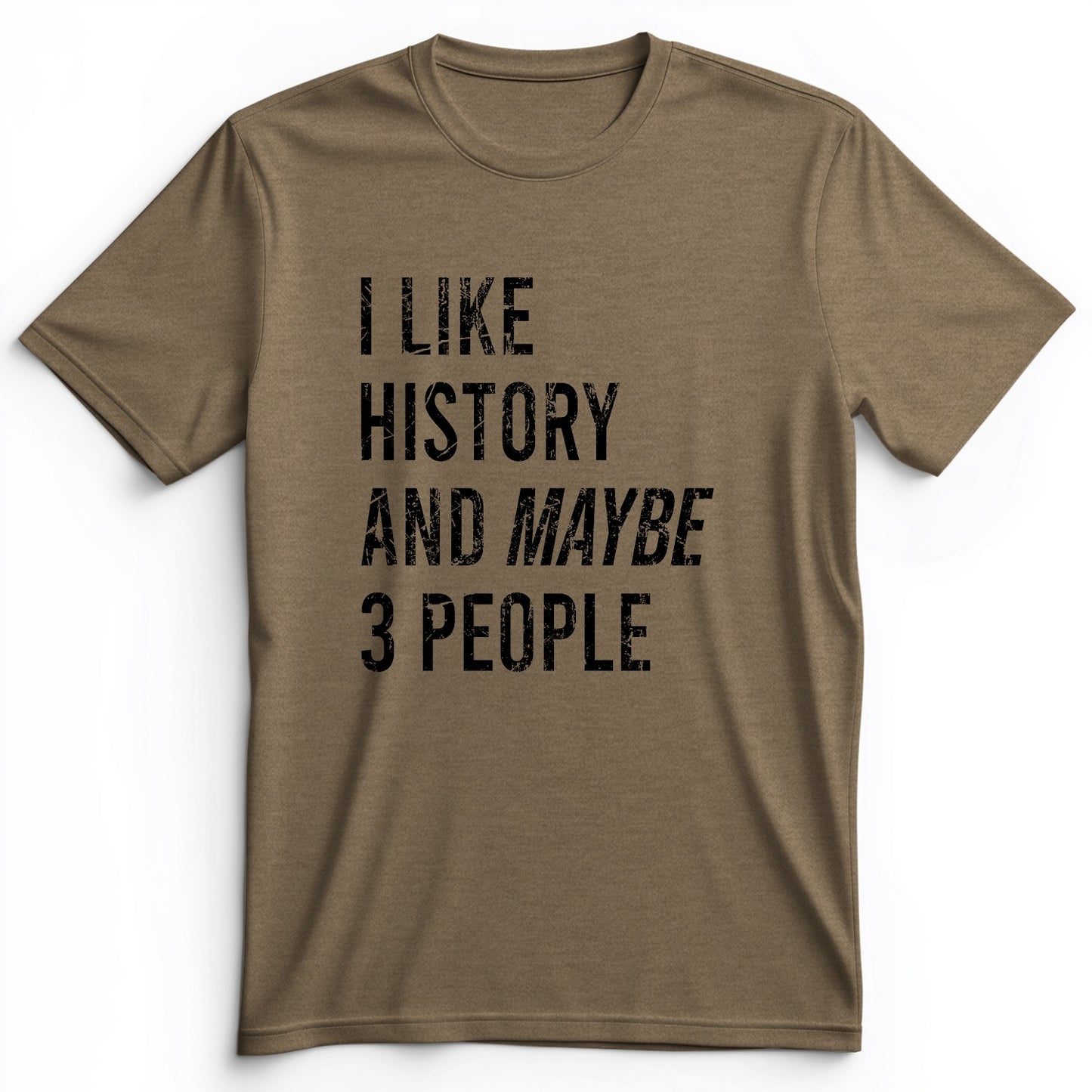 I Like History And Maybe 3 People Premium Tee