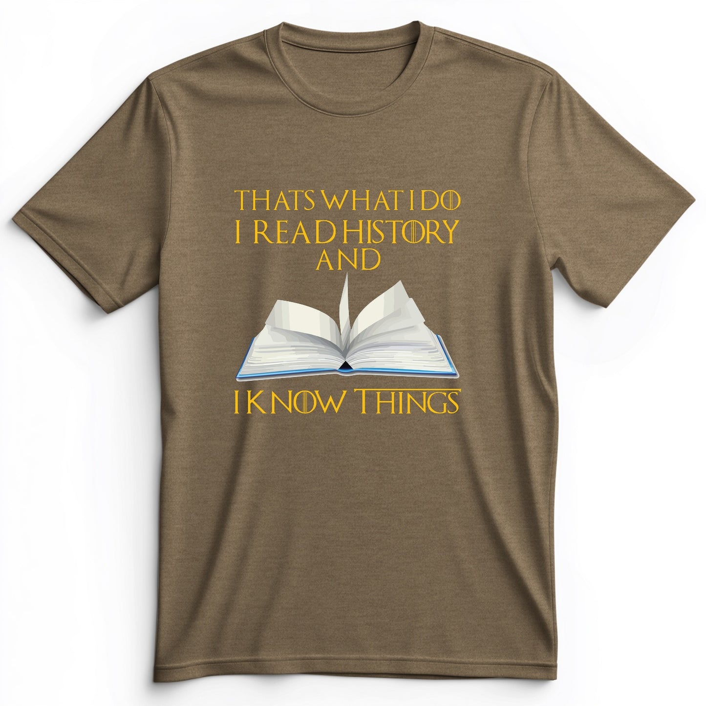 I Read History Premium Tee