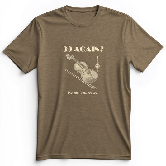 Jack Benny 39 Again Premium Tee