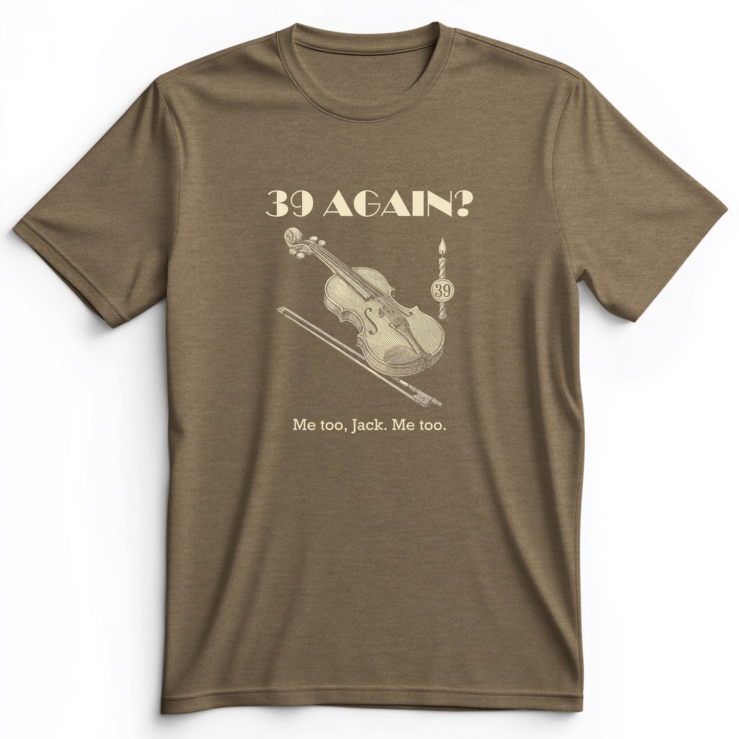 Jack Benny 39 Again Premium Tee