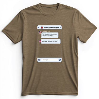 Left the Chat Premium Tee