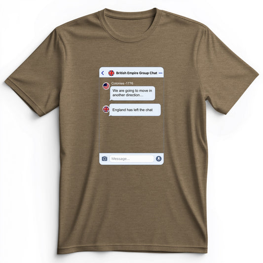 Left the Chat Premium Tee