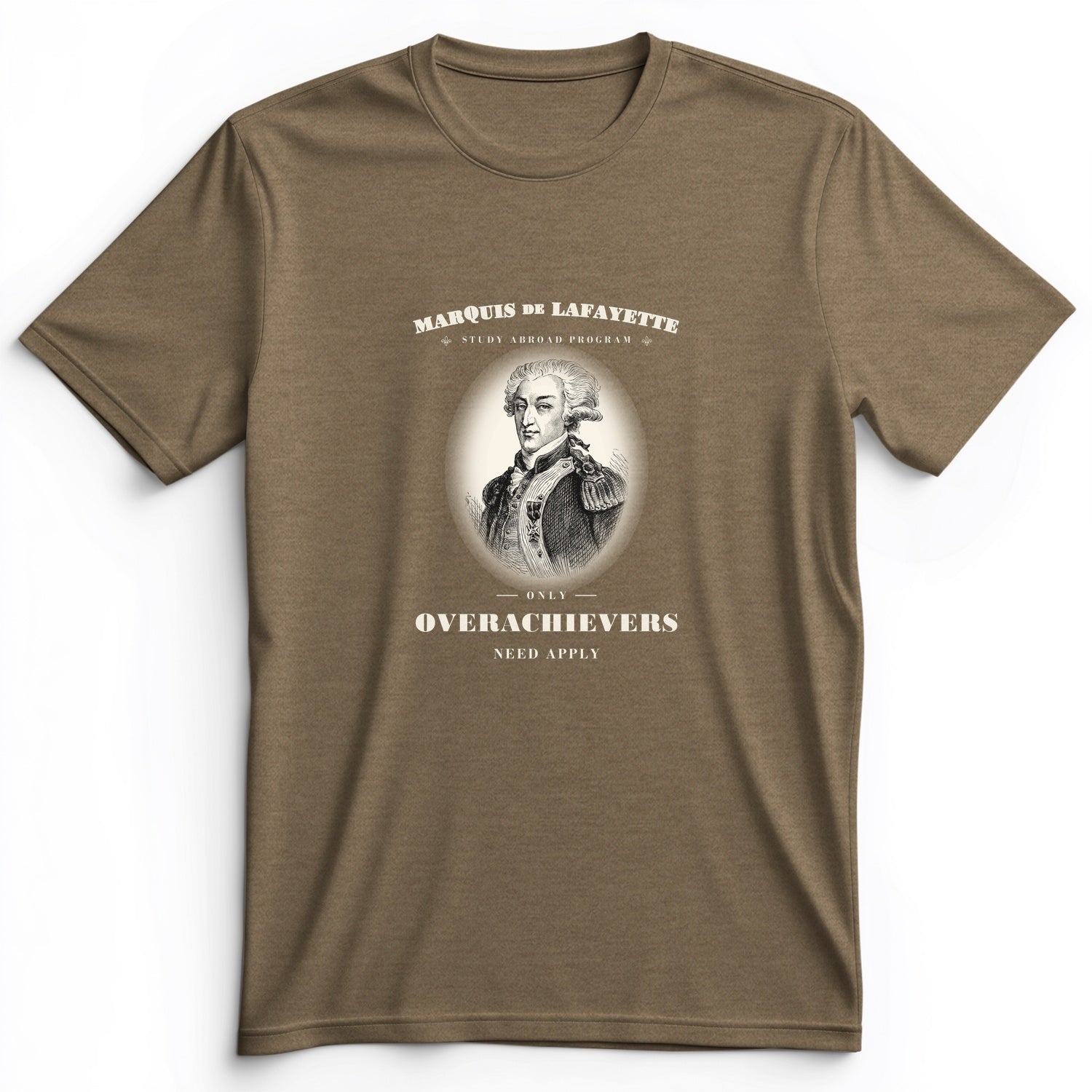 Marquis de Lafayette Study Abroad Program Premium Tee