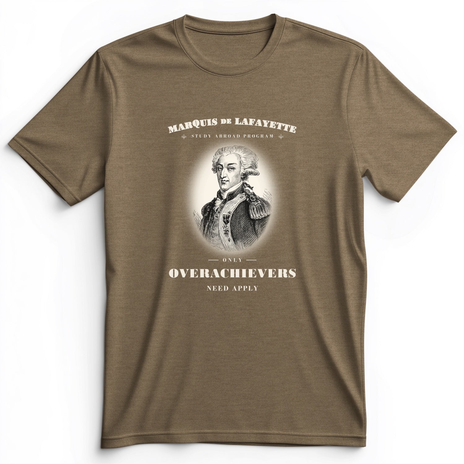 Marquis de Lafayette Study Abroad Program Premium Tee