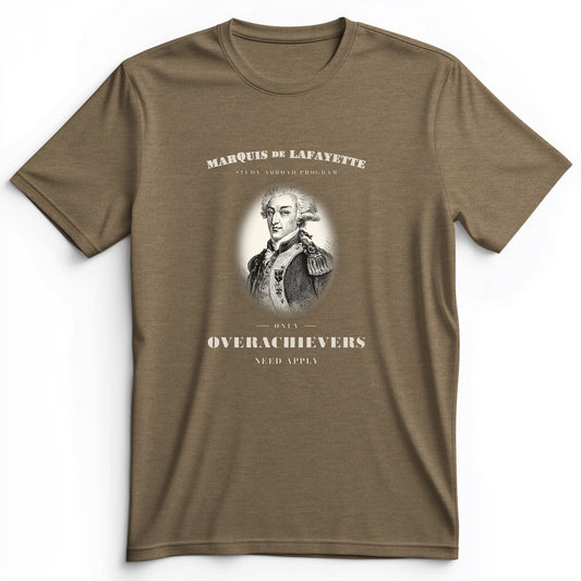 Marquis de Lafayette Study Abroad Program Premium Tee