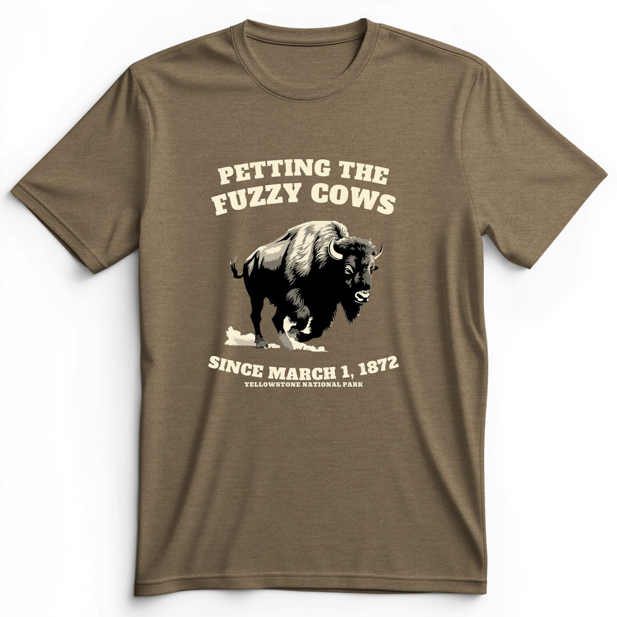 Petting The Fuzzy Cows Premium Tee