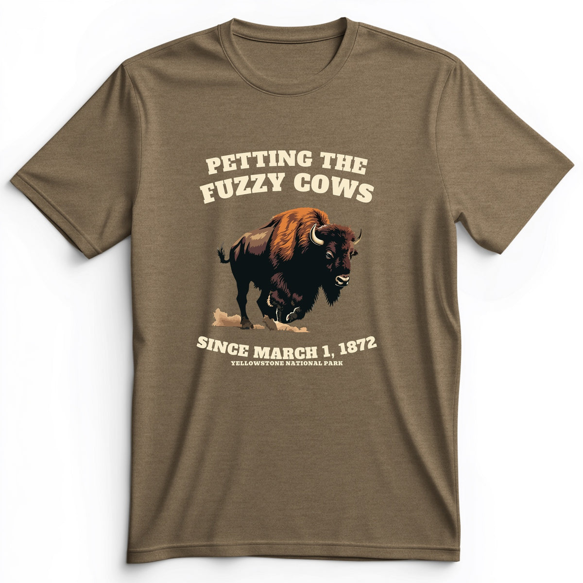 Petting The Fuzzy Cows Premium Tee