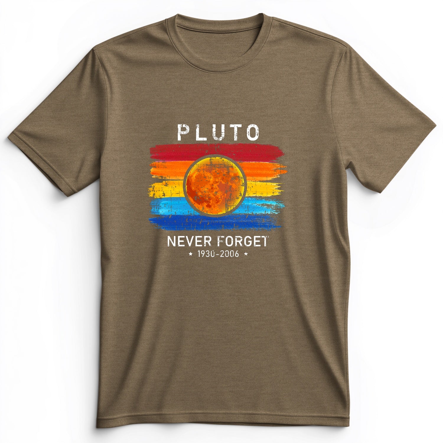 Pluto Never Forget Premium Tee