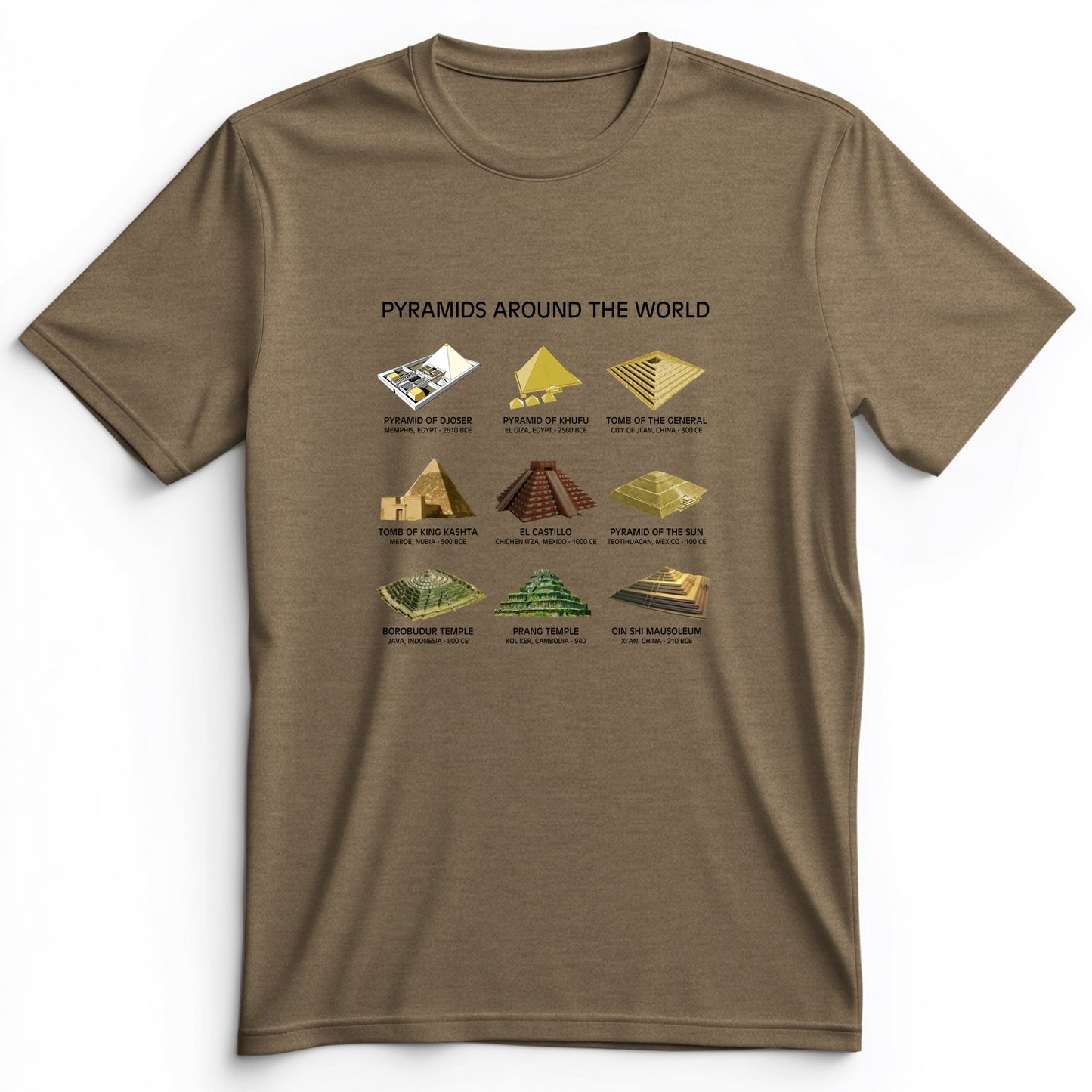 Pyramids Of The World Premium Tee