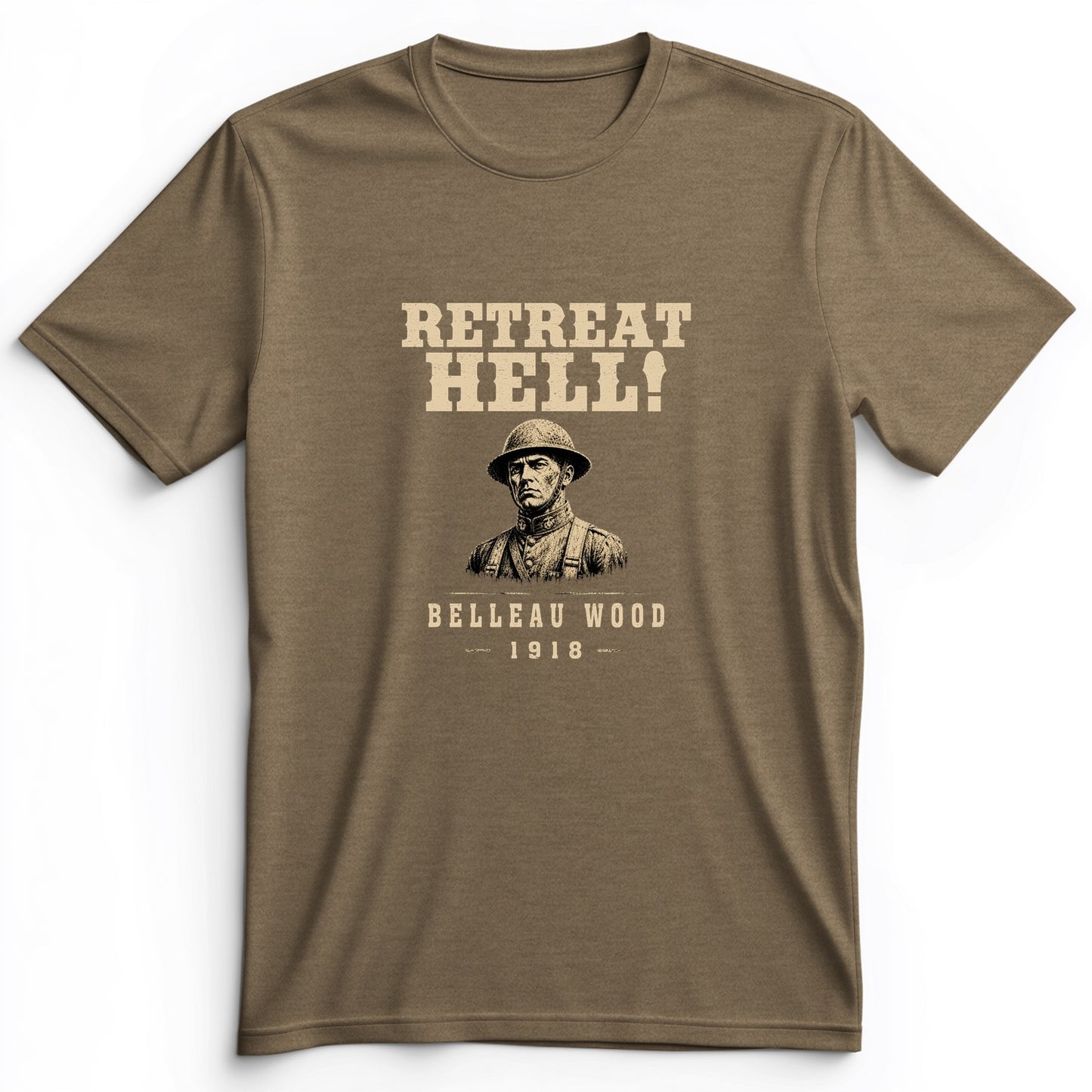 Retreat Hell Bust Premium Tee
