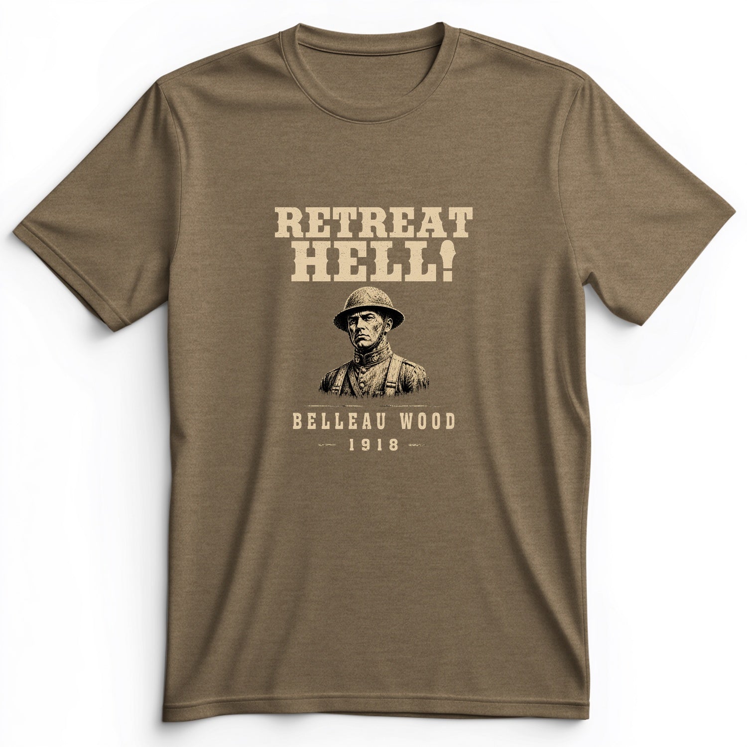 Retreat Hell Bust Premium Tee