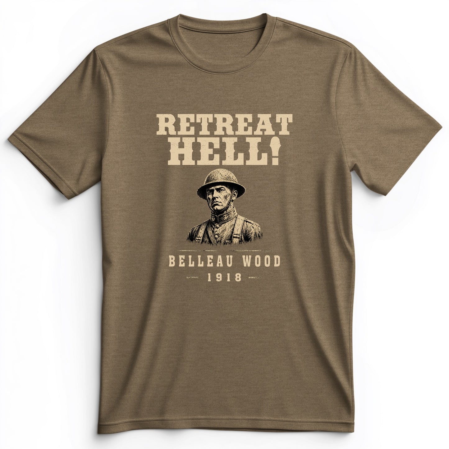 Retreat Hell Bust Premium Tee