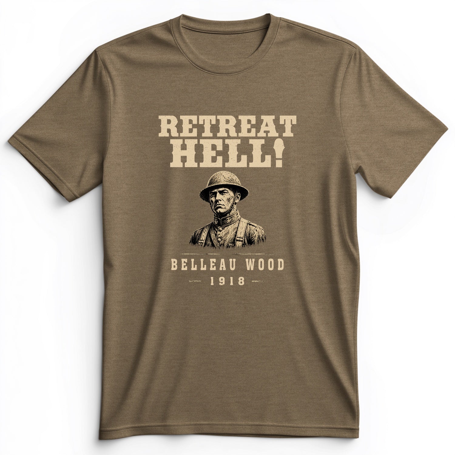 Retreat Hell Bust Premium Tee