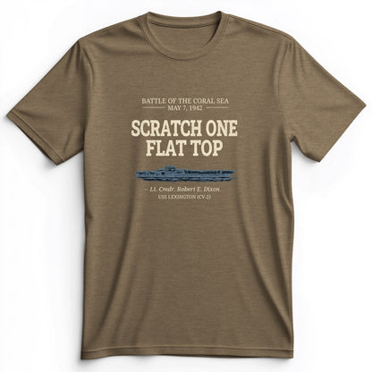 Scratch One Flat Top Premium Tee