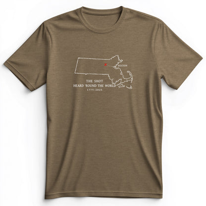Shot Heard Round The World Premium Tee