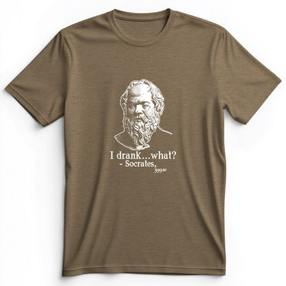 Socrates I Drank What Premium Tee