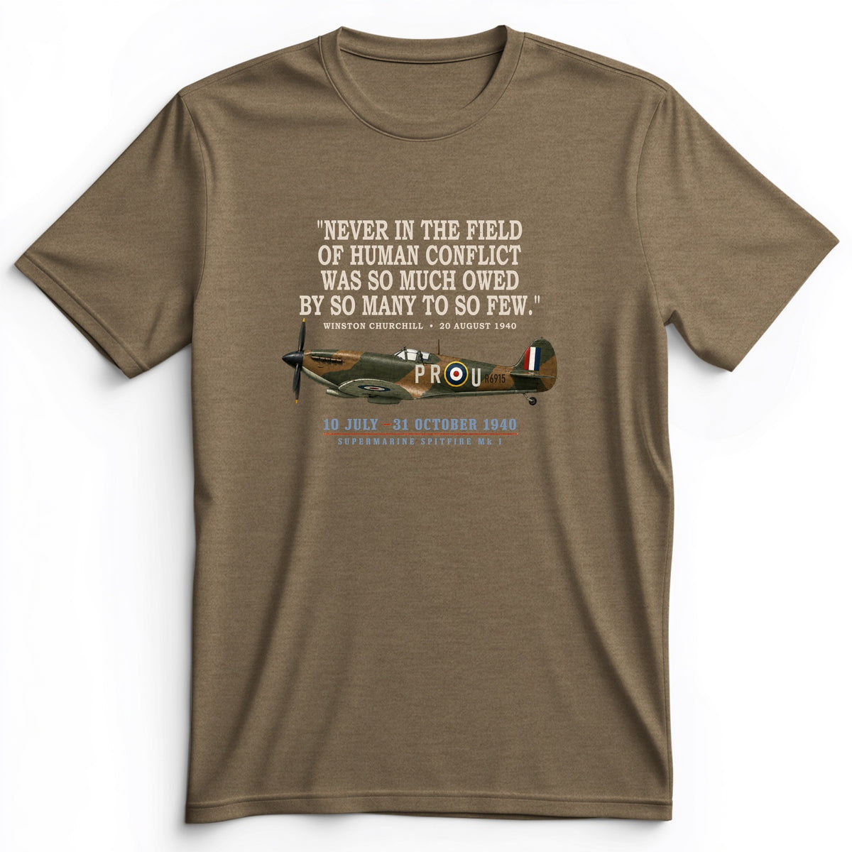 Spitfire So Few Quote Premium Tee