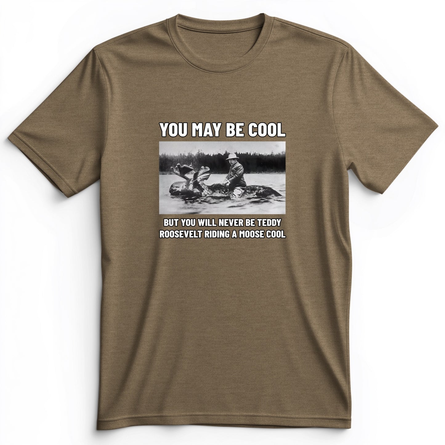Teddy Riding Moose Premium Tee