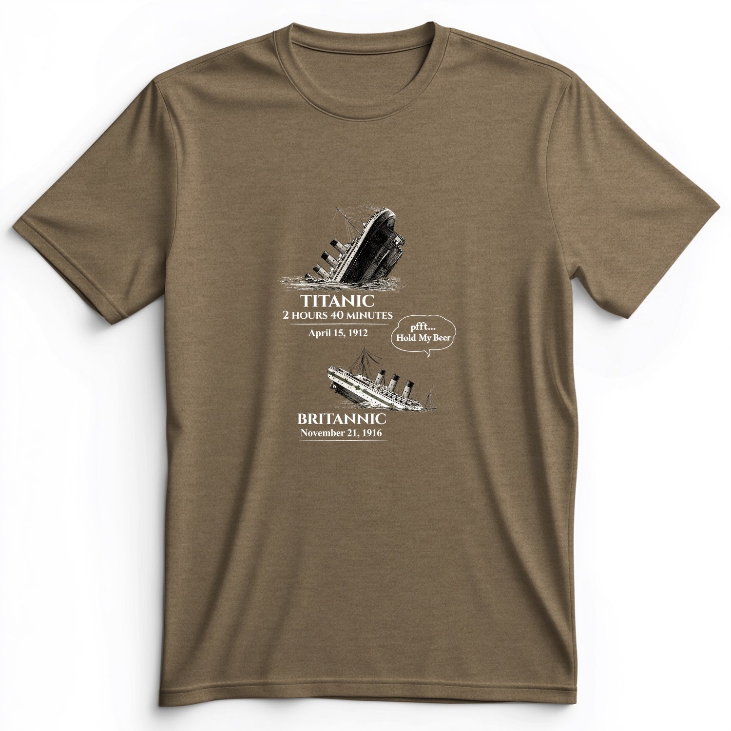 Titanic and Britannic Premium Tee