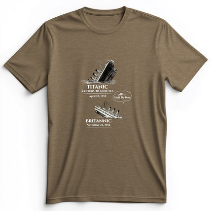 Titanic and Britannic Premium Tee