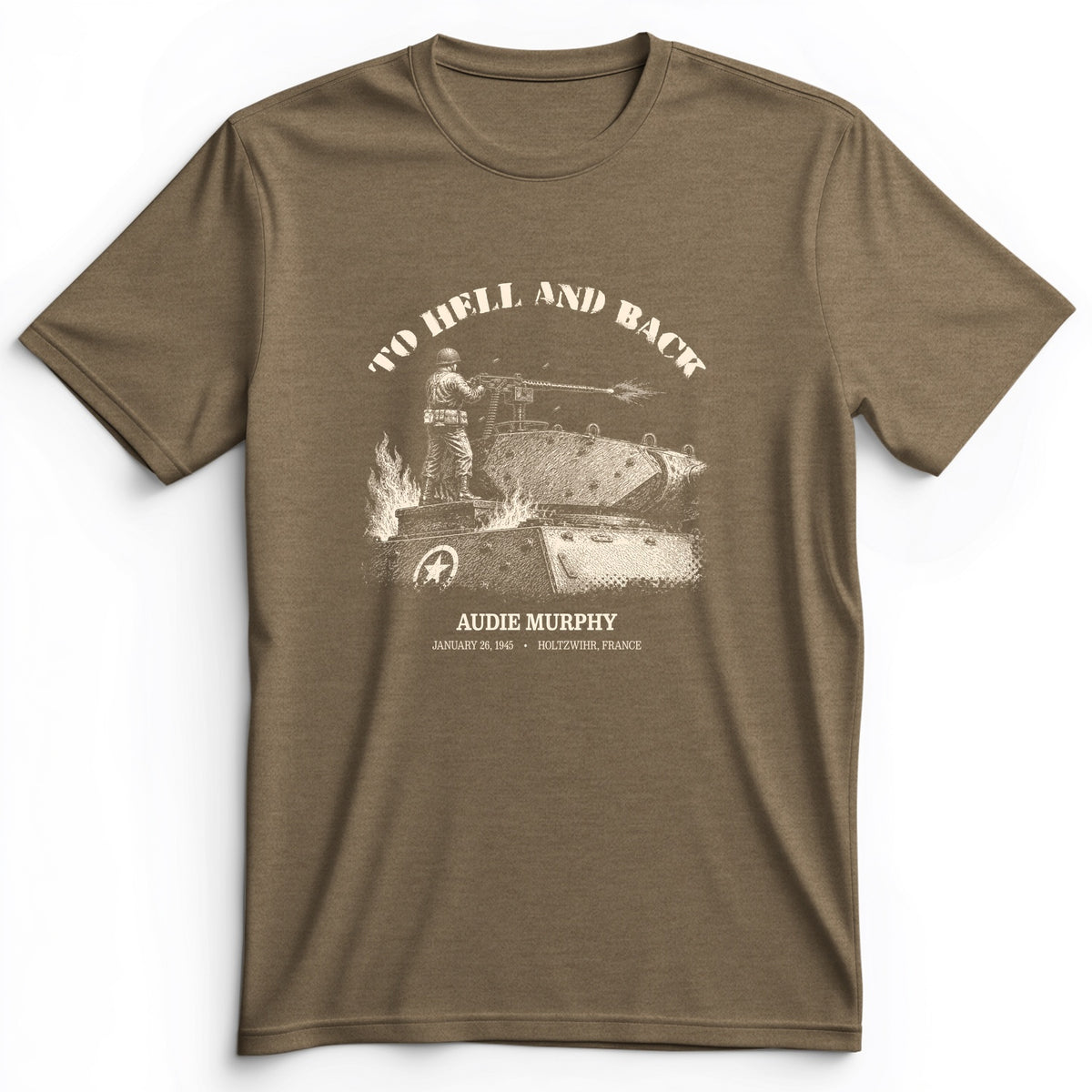 To Hell And Back - Audie Murphy Premium Tee