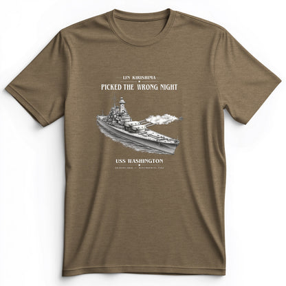 USS Washington at Guadalcanal Premium Tee