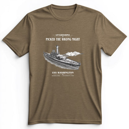 USS Washington at Guadalcanal Premium Tee