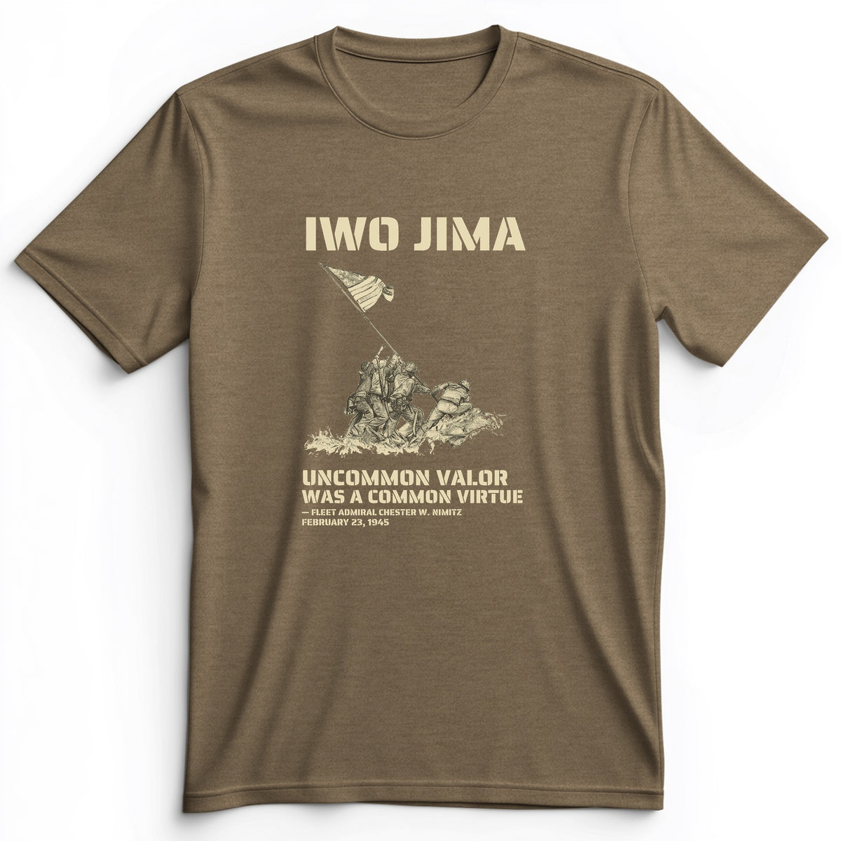 Uncommon Valor Iwo Jima Premium Tee