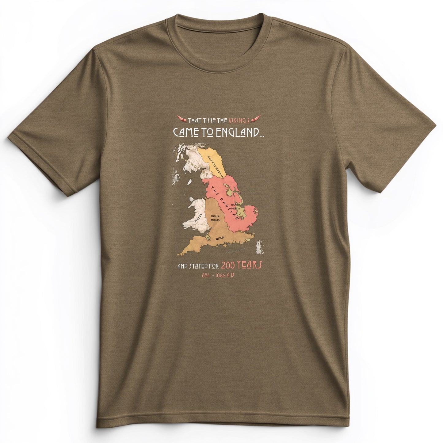 Vikings In England Premium Tee