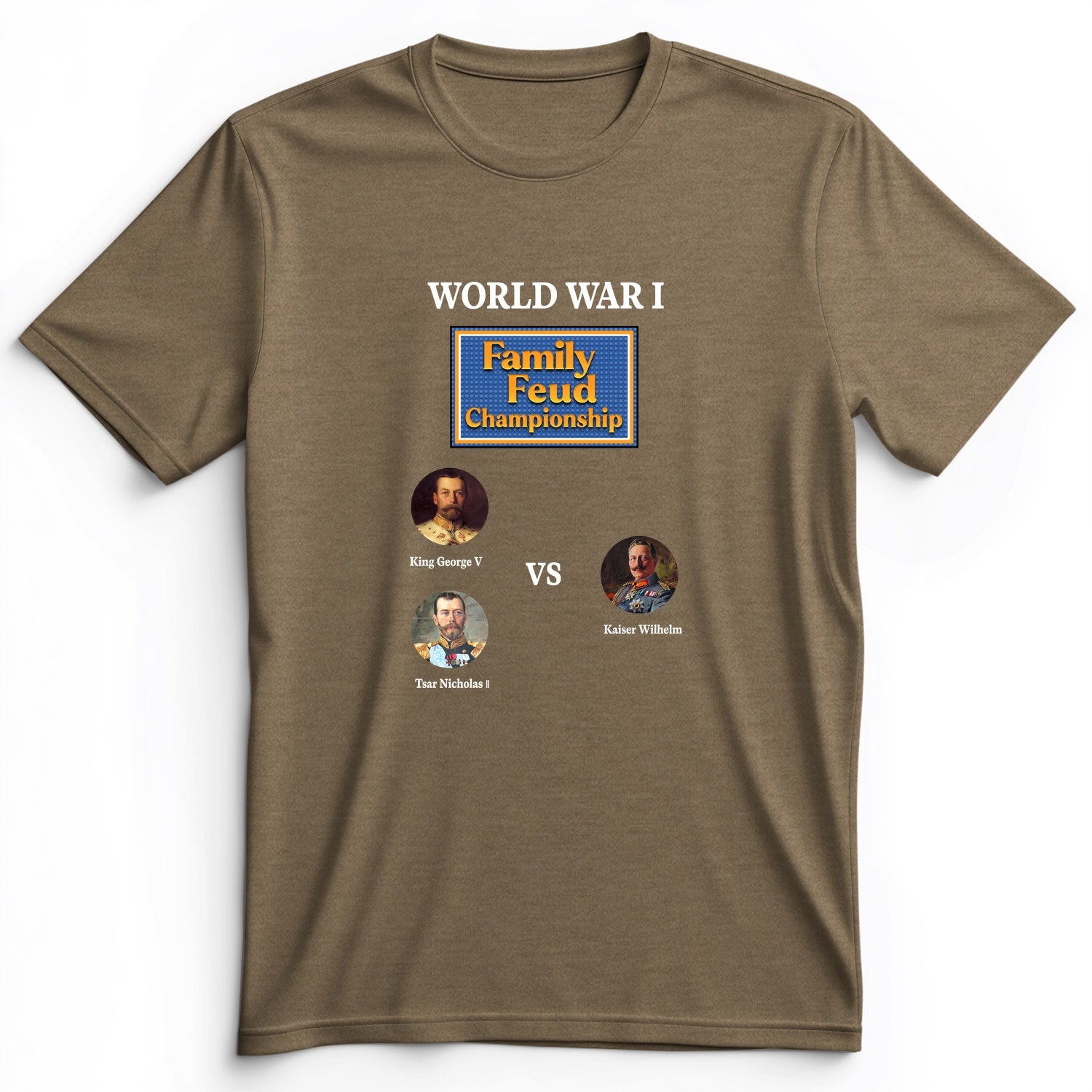 WW1 Family Feud Championship Premium Tee