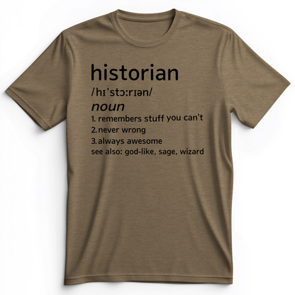 Historian Defined Premium Tee