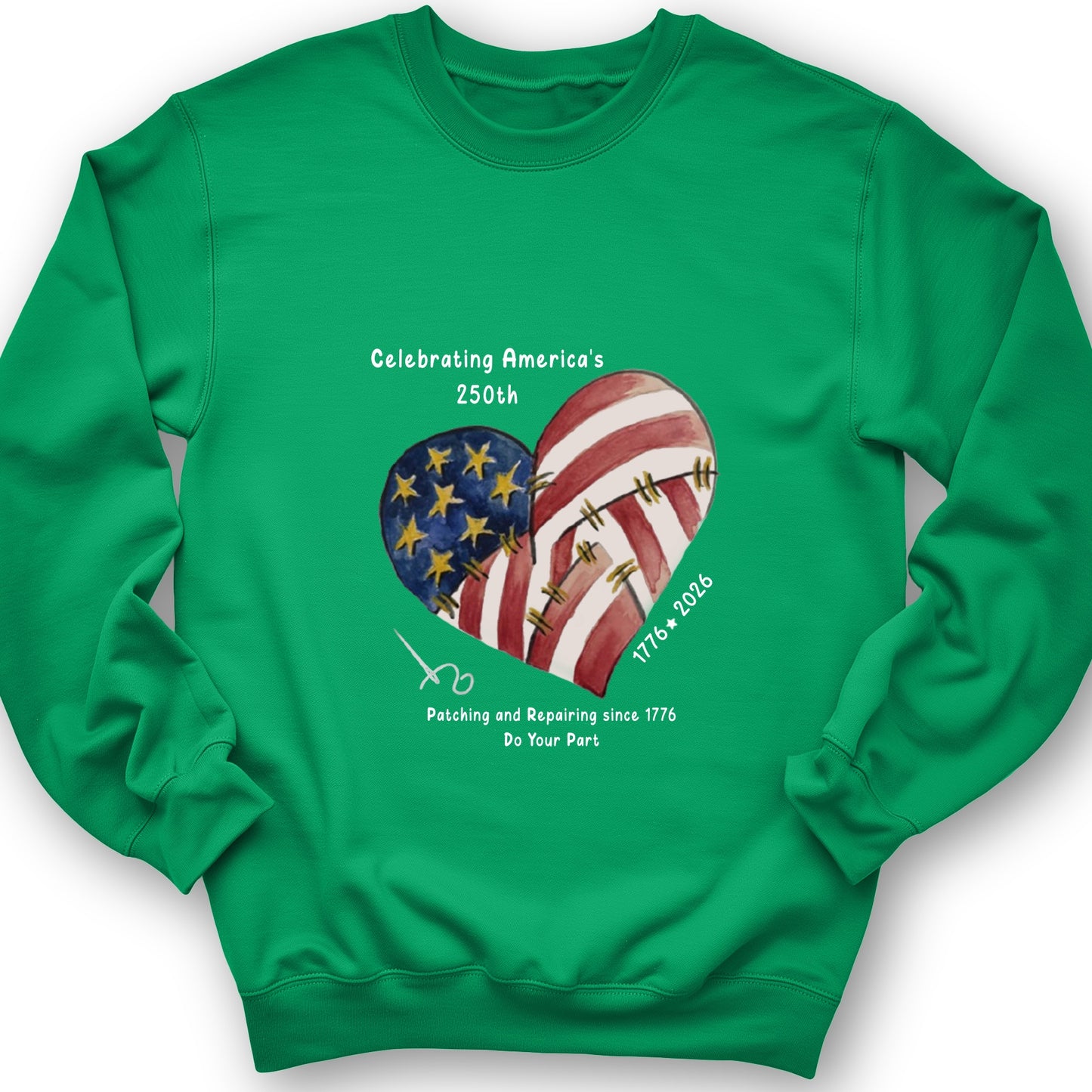 250th Heart Sweatshirt