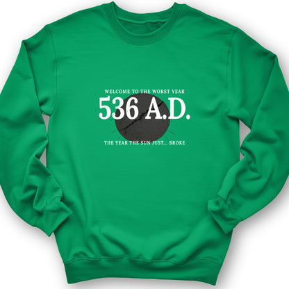 536 AD Crewneck