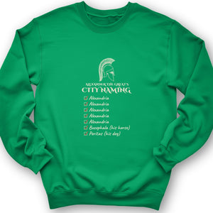 Alexander City Naming Crewneck