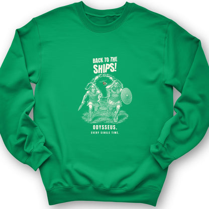 Back To The Ships Crewneck